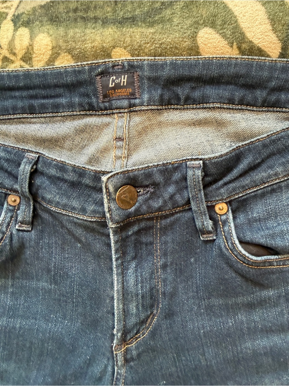 Citizens of Humanity Slim Dark Blue denim Women’s Skinny Jeans 29 - Picture 2 of 10